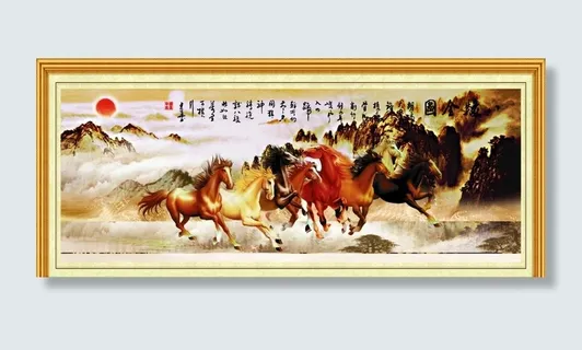 八骏图图片 八骏图图片