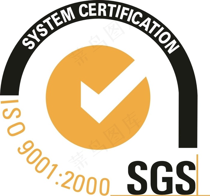 SGS认证图片cdr矢量模版下载