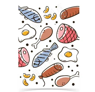 手绘食物图片 手绘食物图片
