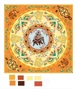 敦煌纹样图片