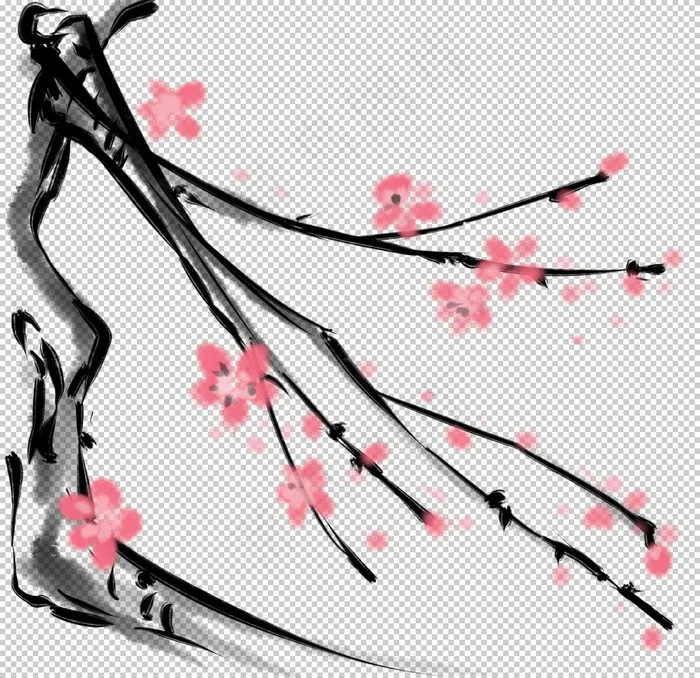 梅花素材图片