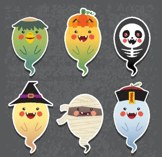 万圣节创意卡通图案图片