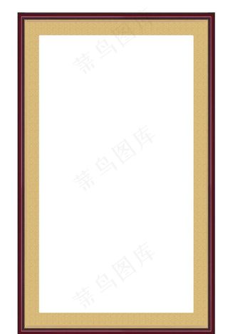 北欧古典中国风相框画框素材图片