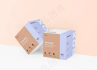 纸盒样机 箱样机 包装盒样机图片