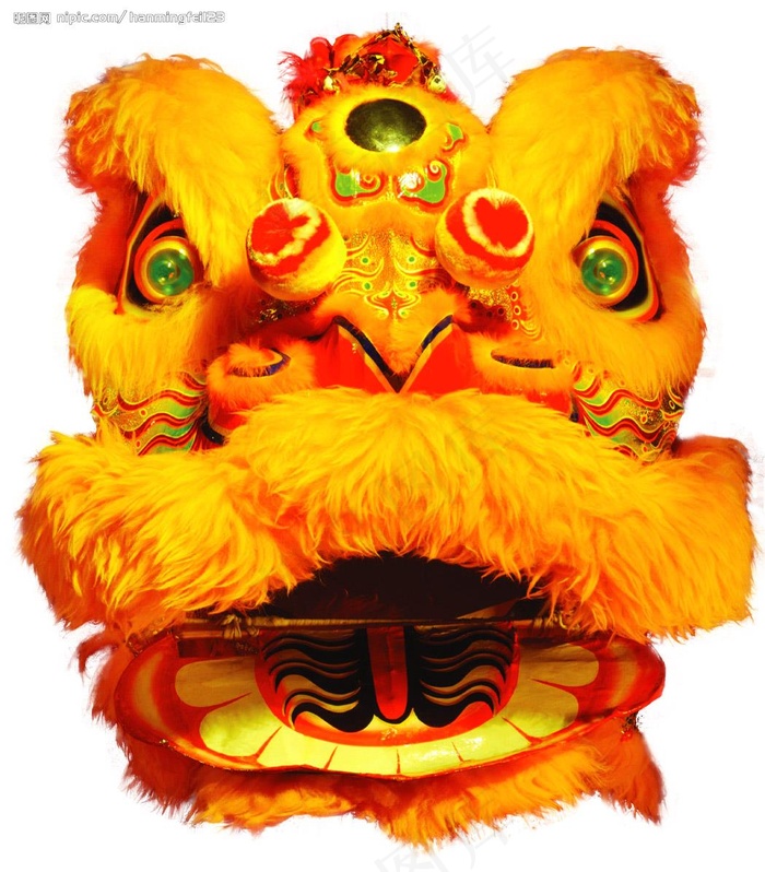 狮头图片psd模版下载