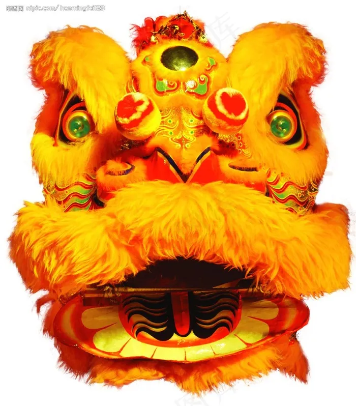 狮头图片psd模版下载