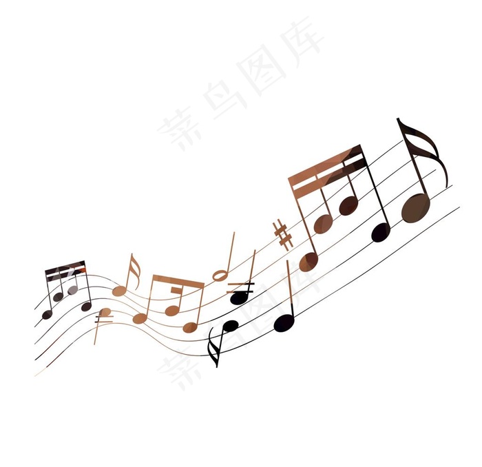 音符图片psd模版下载