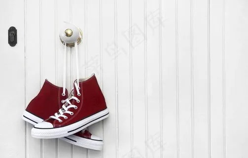 休闲鞋banner背景图片