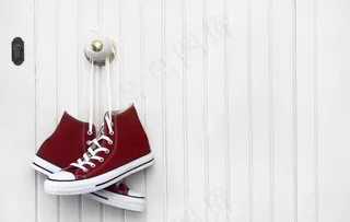 休闲鞋banner背景图片