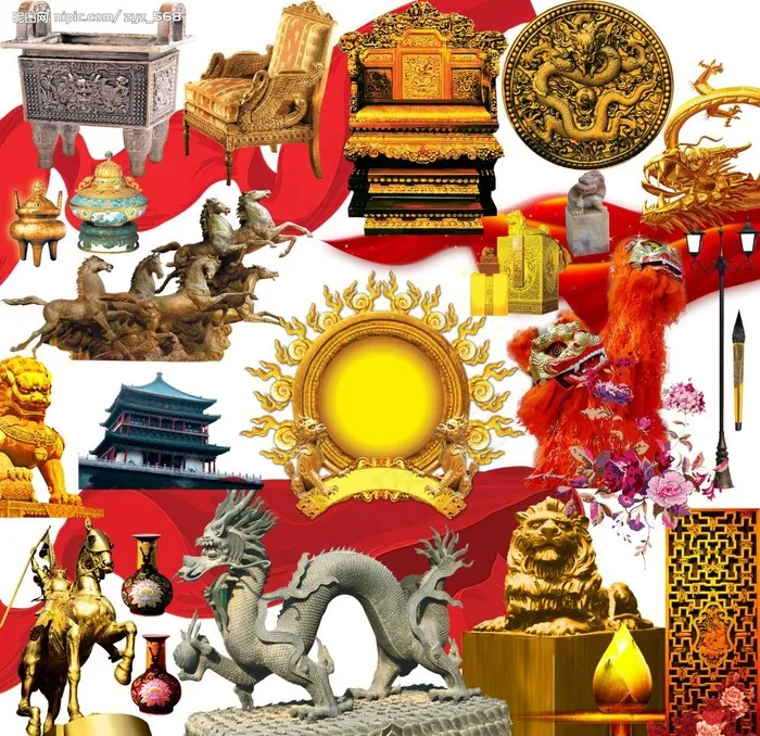 中国风房地产设计素材图片(5000X5000(DPI:300))psd模版下载