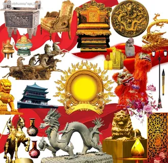 中国风房地产设计素材图片