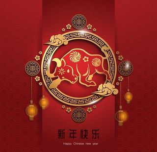 新年快乐海报图片