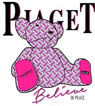 巴宝莉玩具熊公仔图片