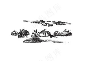 蒙古族图案图片