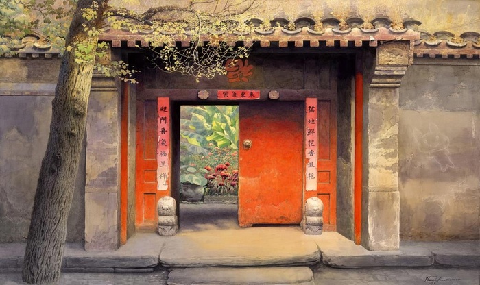 农家小院图片