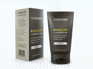 洗面奶样机图片