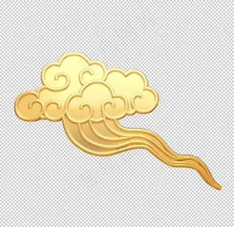 金色祥云图片