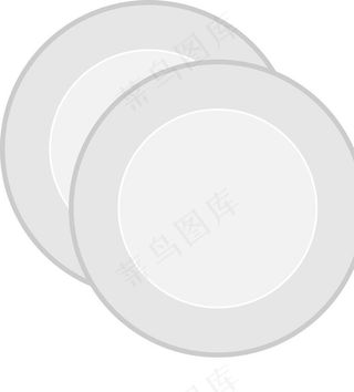 空白盘子图片