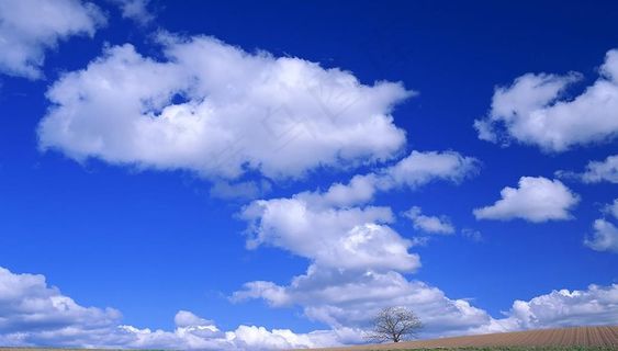 蓝天白云图片