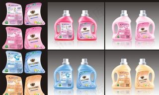 洗衣液包装图片