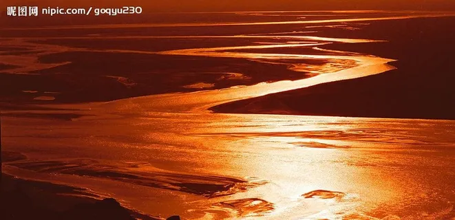 黄河宽景图片