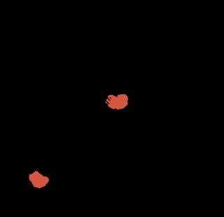 中国水墨墨迹喷溅元素图片