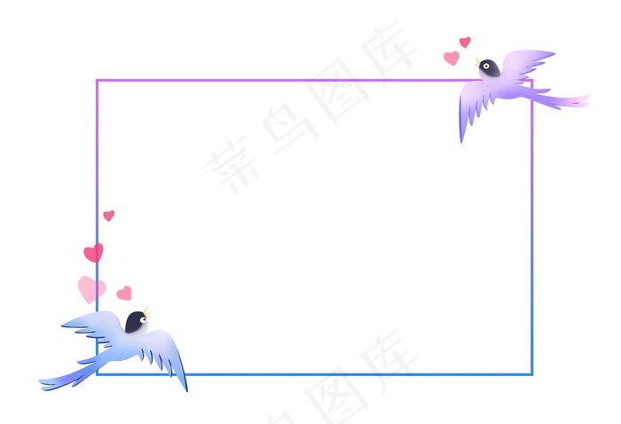 喜鹊边框图片