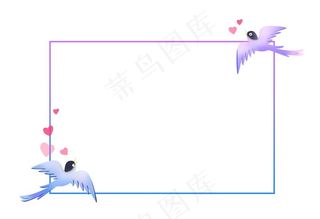 喜鹊边框图片