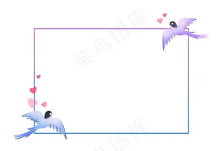 喜鹊边框图片