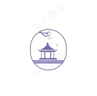 中国风亭子 logo图片