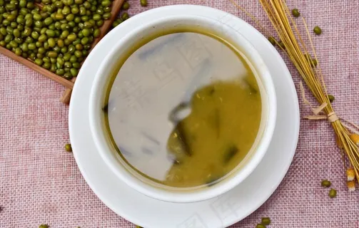 海带绿豆沙图片 海带绿豆沙图片
