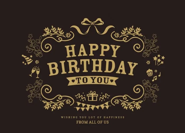 生日快乐图片eps,ai矢量模版下载