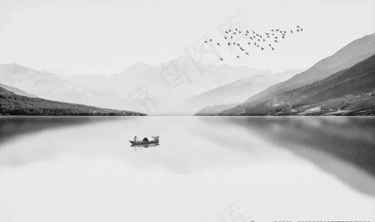 水墨山水画图片 水墨山水画图片
