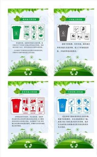生活垃圾分类图片