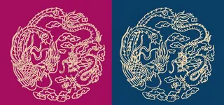 圆形底纹 中国风 矢量纹饰图片