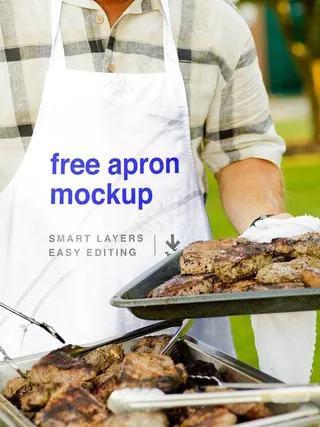 围裙样机效果图图片