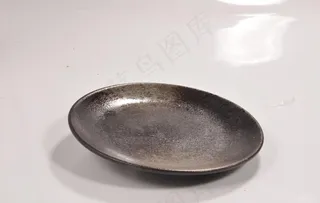 摄影 素材 盘子 黑色 盘图片