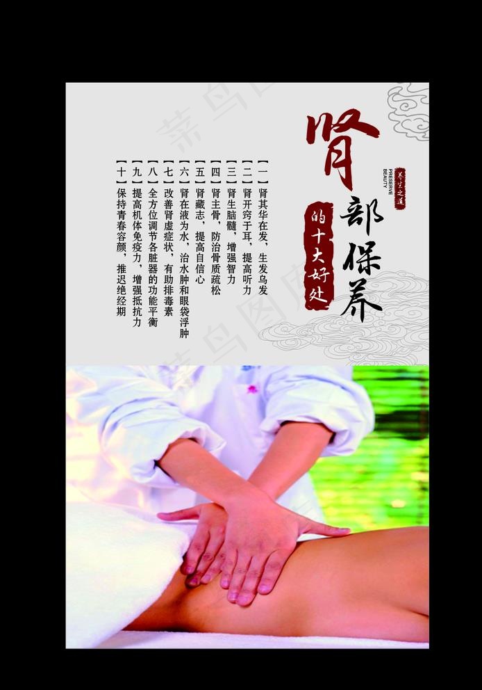 眼部护理 肾部脊柱保养 腰部保图片cdr矢量模版下载