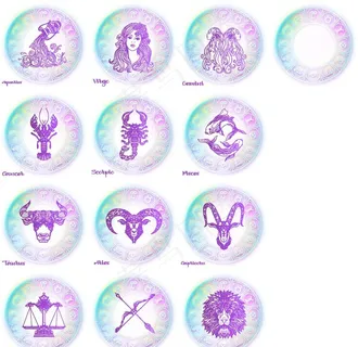 十二星座图片