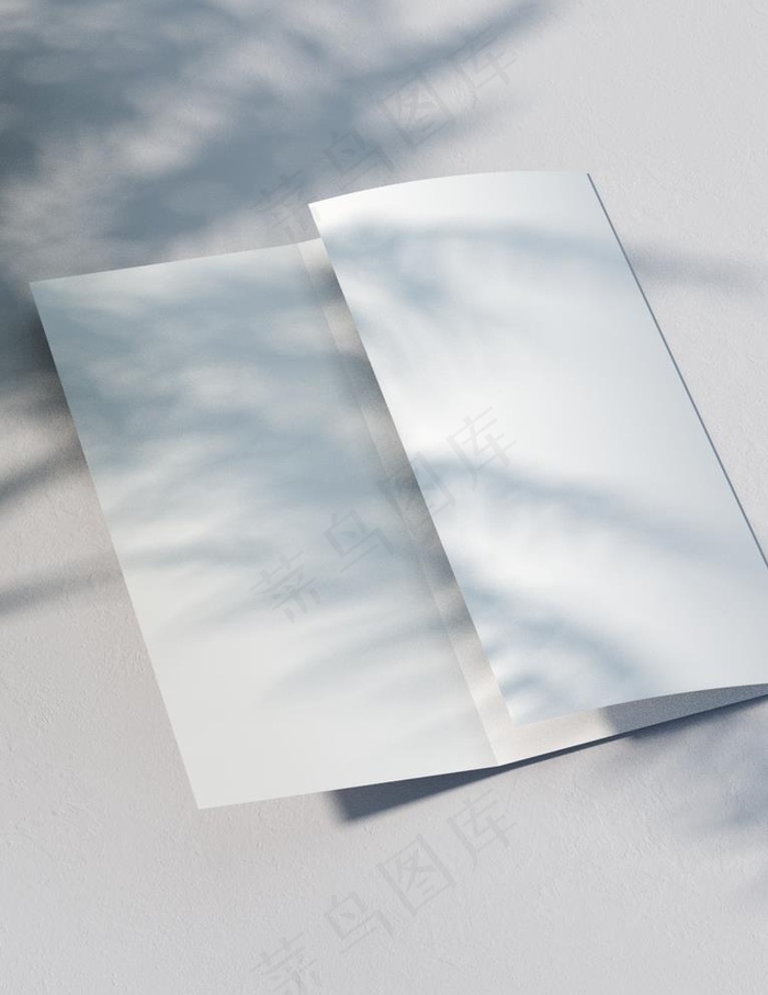 三折页样机图片