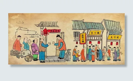火锅工装墙图片 火锅工装墙图片