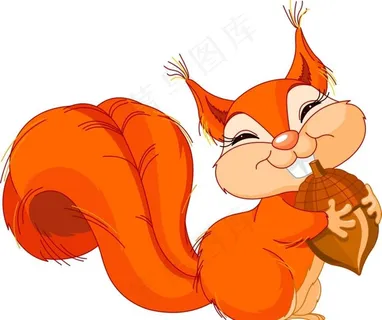 可爱松鼠图片