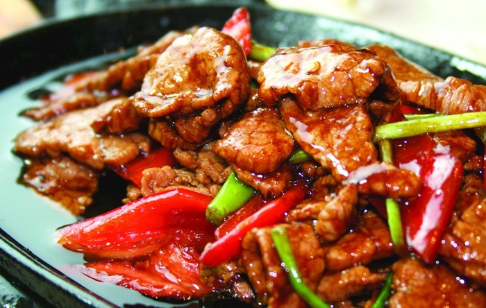 铁板牛肉图片