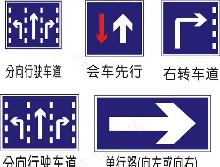 安全标识图片cdr矢量模版下载