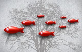 装饰画背景墙图片