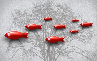 装饰画背景墙图片