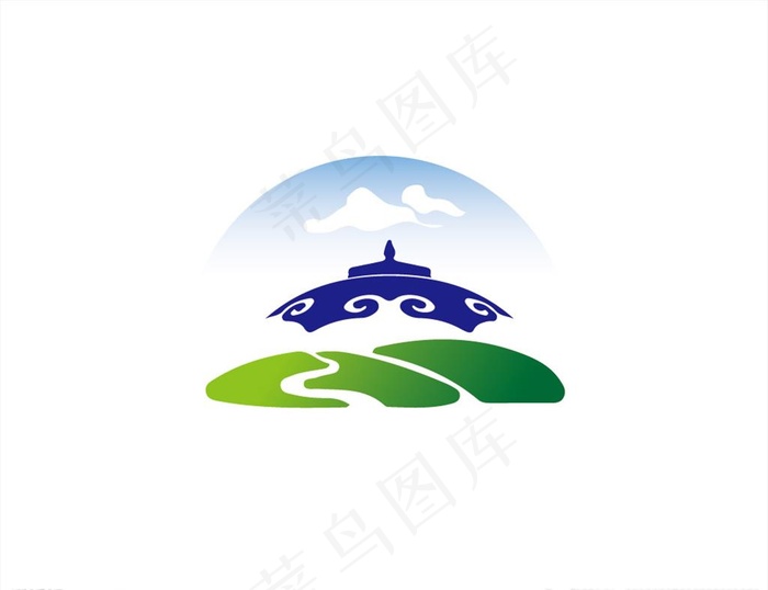 蒙古旅游LOGO设计图片ai矢量模版下载