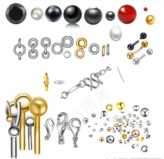 珠宝精修素材3-小配件图片