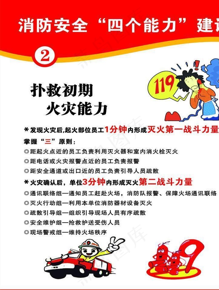 消防安全 四个能力 建设图片