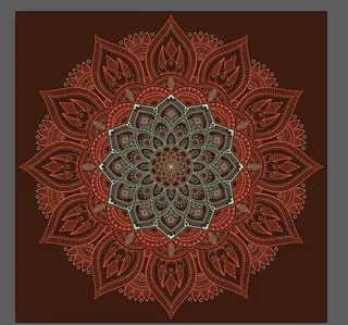 民族花纹背景图片